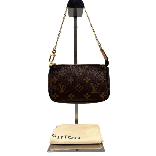 Louis Vuitton Mini Pochette Accessories Monogram Brown