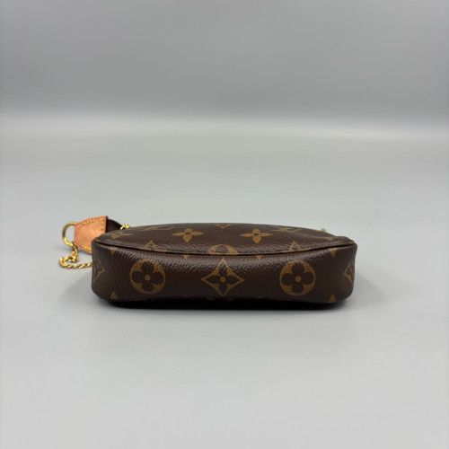 Louis Vuitton Mini Pochette Accessories Monogram Brown