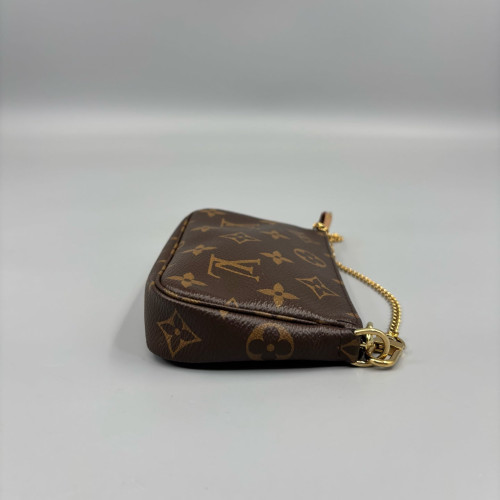 Louis Vuitton Mini Pochette Accessories Monogram Brown