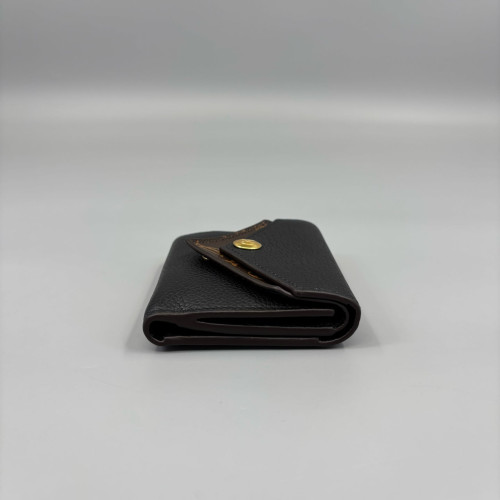 Louis Vuitton Compact Wallet Monogram Black