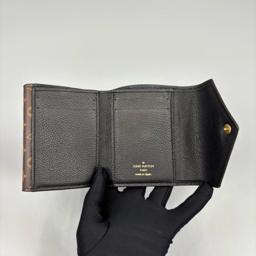 Louis Vuitton Compact Wallet Monogram Black