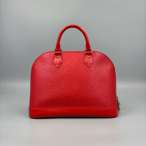 Louis Vuitton Alma PM Epi Red