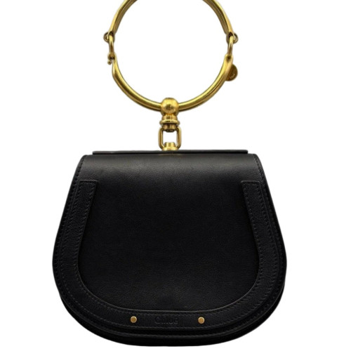 Chloe Small Nile Calfskin Black