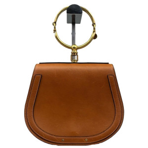 Chloe Medium Nile Calfskin Suede Brown Chloe Medium Nile Calfskin Suede Brown