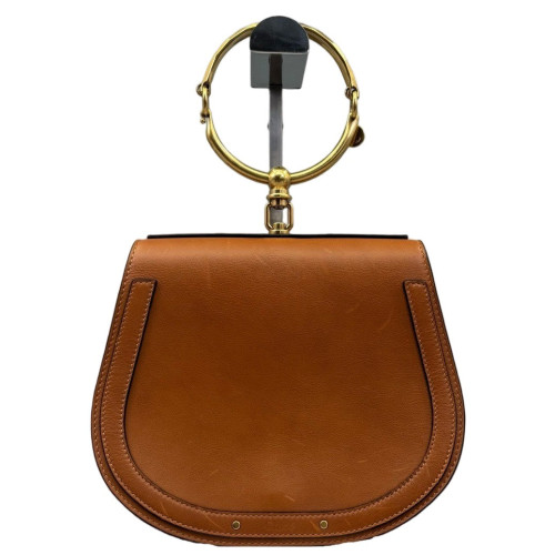 Chloe Medium Nile Calfskin Suede Brown
