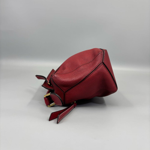 Loewe Small Puzzle Calfskin Red