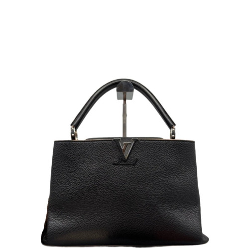 Louis Vuitton Capucines MM Taiga Black