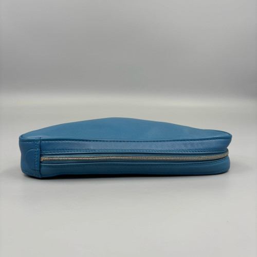 Balenciaga Triangle Bag Calfskin Blue