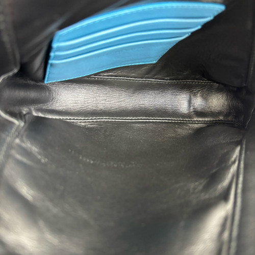 Balenciaga Triangle Bag Calfskin Blue