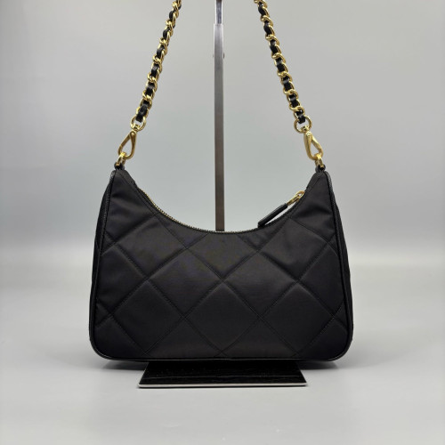Prada Hobo Tessuto Nylon Black
