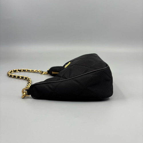 Prada Hobo Tessuto Nylon Black