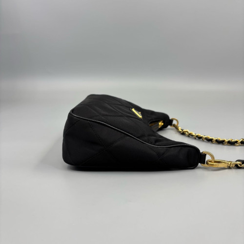 Prada Hobo Tessuto Nylon Black