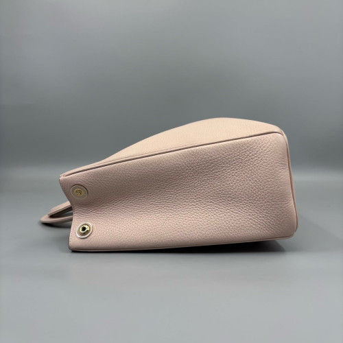 Dior Large Diorissimo Tote Grained Calfskin Light Pink