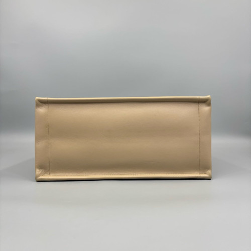 Dior Large Diorissimo Tote Calfskin Natural Tan