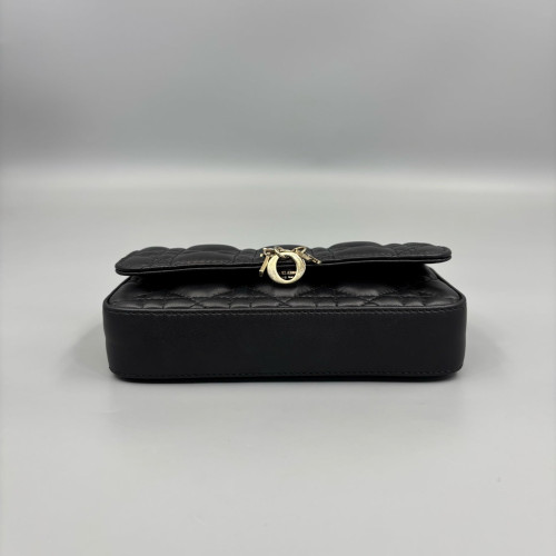 Dior My Dior - Dior Talk Phone Pouch Lambskin Black