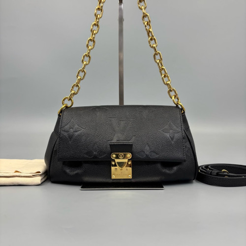 Louis Vuitton Favorite Monogram Empreinte Black Louis Vuitton Favorite Monogram Empreinte Black