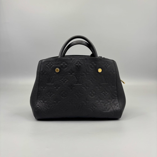 Louis Vuitton Montaigne BB Monogram Empreinte Black