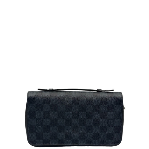Louis Vuitton Clutch Damier Graphite Black