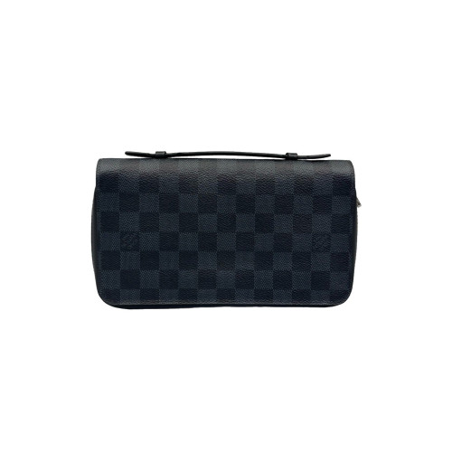 Louis Vuitton Clutch Damier Graphite Black