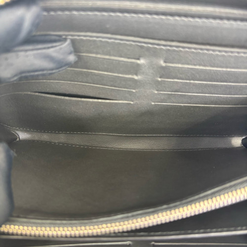Louis Vuitton Clutch Damier Graphite Black