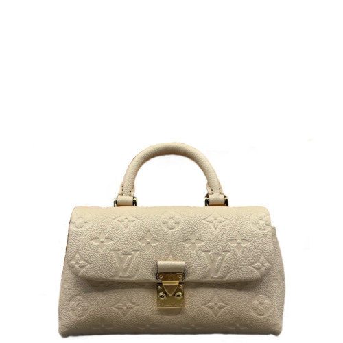 Louis Vuitton Madeleine Nano Monogram Empreinte White