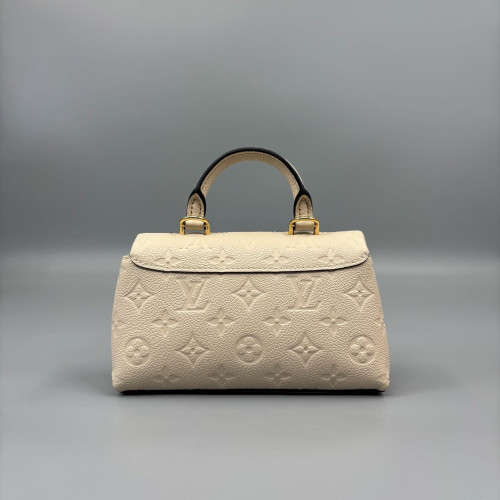 Louis Vuitton Madeleine Nano Monogram Empreinte White