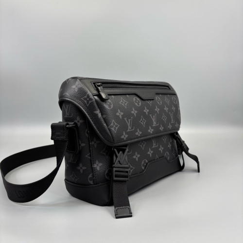 Louis Vuitton Voyager Messenger Monogram Eclipse Black