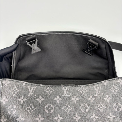 Louis Vuitton Voyager Messenger Monogram Eclipse Black
