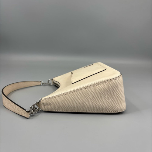 Louis Vuitton Marelle Handbag Epi White
