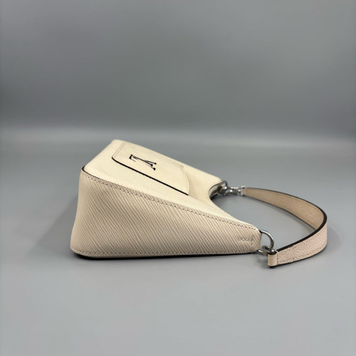 Louis Vuitton Marelle Handbag Epi White