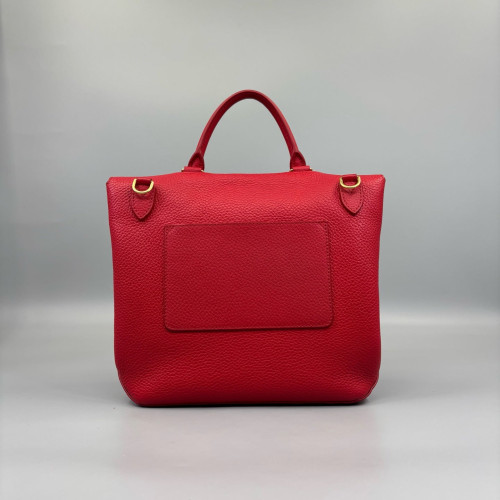 Louis Vuitton Volta Two-Way Bag Grained Calfskin Red