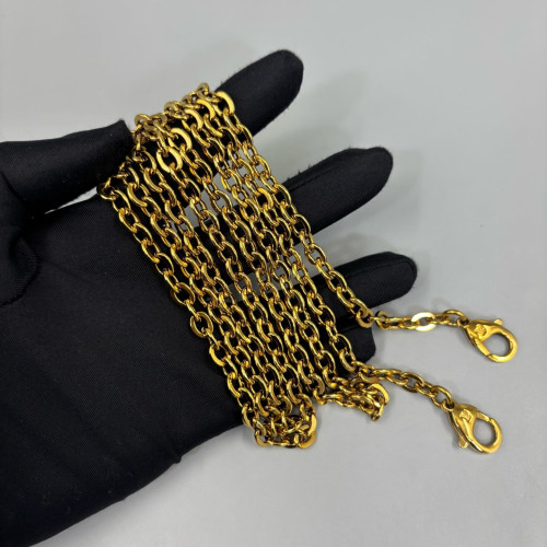 Louis Vuitton Pochette Felicie Chain Wallet Damier Ebene Brown