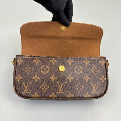 Louis Vuitton Ivy Wallet On Chain Monogram Brown Louis Vuitton Ivy Wallet On Chain Monogram Brown