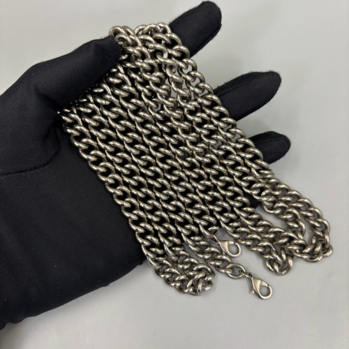 Gucci Mini Dionysus Chain Wallet Grained Calfskin Black