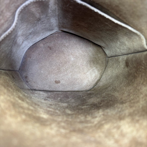 Loewe Medium Gate Bucket Bag Calfskin Tan