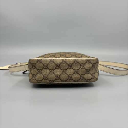 Gucci Messenger GG Supreme Monogram Brown Beige