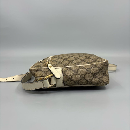 Gucci Messenger GG Supreme Monogram Brown Beige