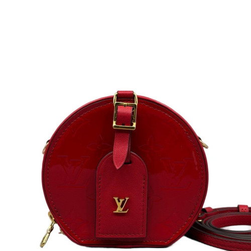 Louis Vuitton Mini Boite Chapeau Vernis Red Louis Vuitton Mini Boite Chapeau Vernis Red