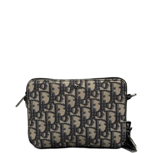 Dior Camera Case Oblique Black Beige Dior Camera Case Oblique Black Beige