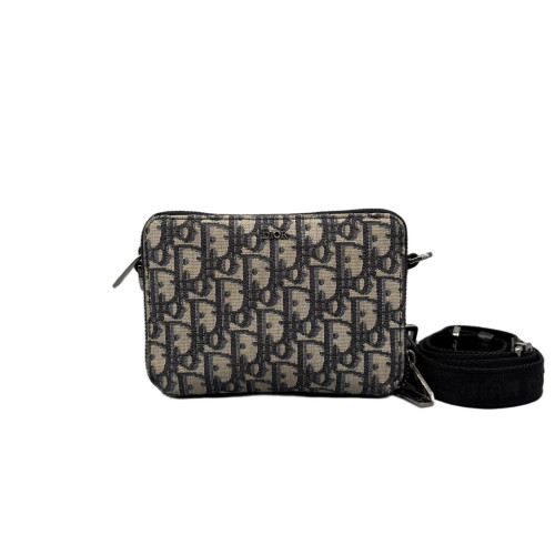 Dior Camera Case Oblique Black Beige Dior Camera Case Oblique Black Beige
