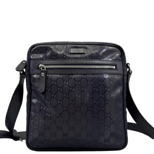 Gucci Messenger GG Supreme Monogram Dark Blue