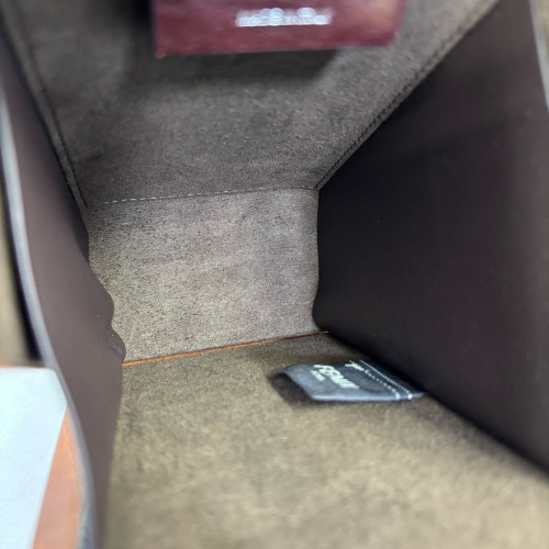Fendi Box Bag Calfskin Tan