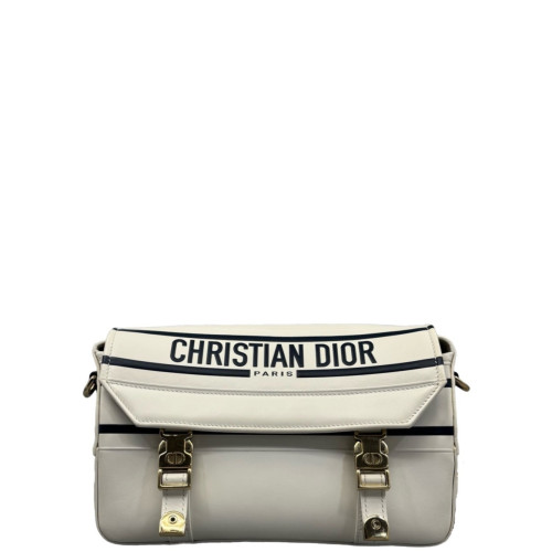 Dior Small Diorcamp Messenger Calfskin White Dior Small Diorcamp Messenger Calfskin White