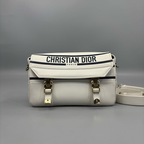 Dior Small Diorcamp Messenger Calfskin White Dior Small Diorcamp Messenger Calfskin White