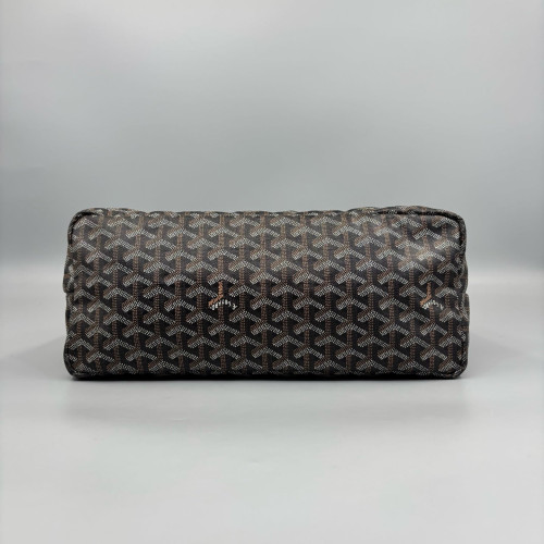 Goyard Saint Louis PM Goyardine Black Brown White