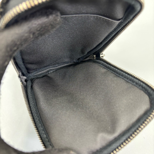 Louis Vuitton Phone Holder Monogram Eclipse Black