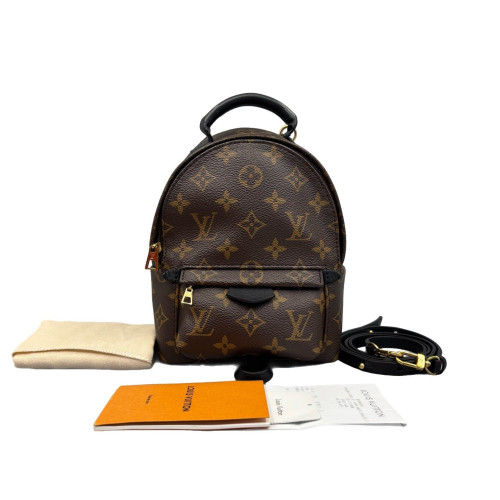 Louis Vuitton Palm Springs Backpack Mini Monogram Brown