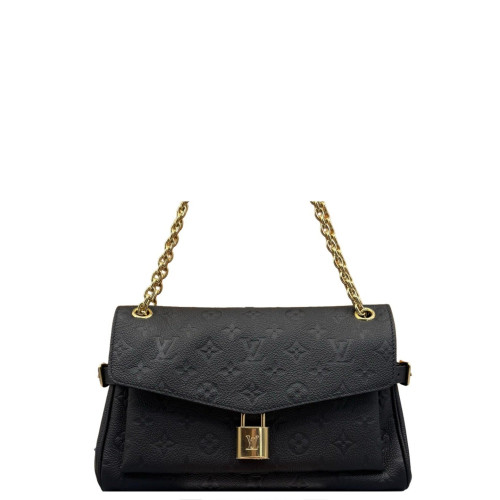 Louis Vuitton Flap Bag Monogram Empreinte Black