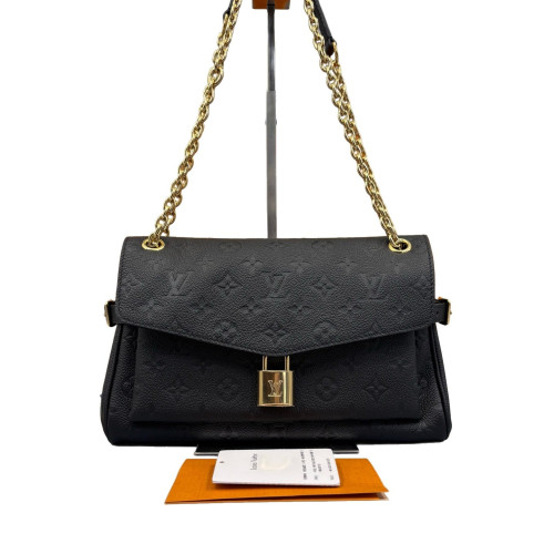 Louis Vuitton Flap Bag Monogram Empreinte Black