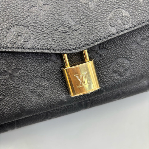 Louis Vuitton Flap Bag Monogram Empreinte Black